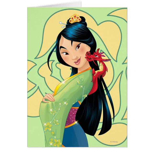 Mulan and Mushu (Front)