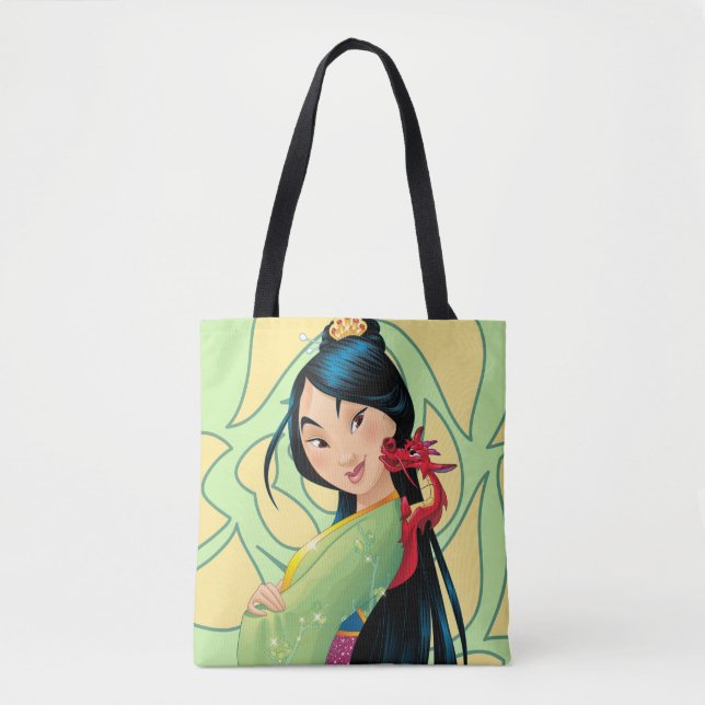 Mulan and Mushu 2 Tote Bag (Front)