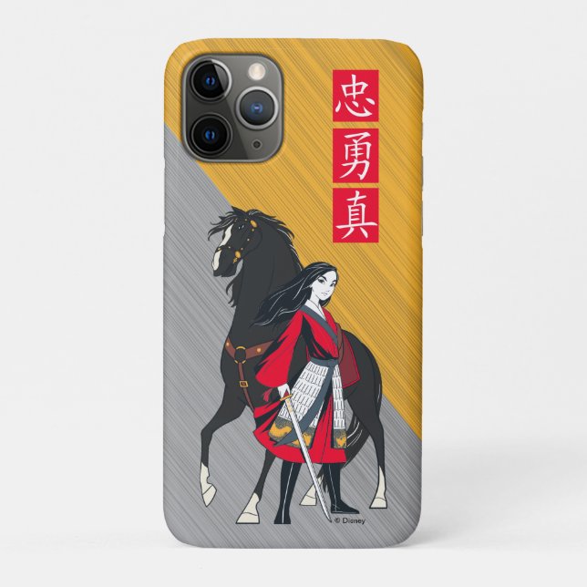 Mulan Beside Black Wind Illustration Case-Mate iPhone Case (Back)