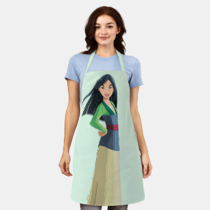 Mulan Courage in Every Step Apron