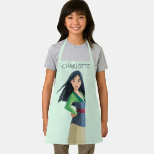 Mulan Courage in Every Step Apron