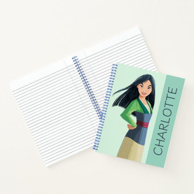 Mulan Courage in Every Step Notebook (Inside)
