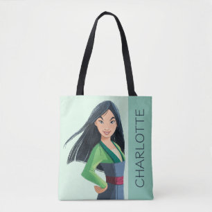 Mulan Courage in Every Step Tote Bag