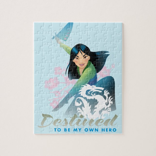 Mulan - Destined To Be My Own Hero Jigsaw Puzzle (Vertical)