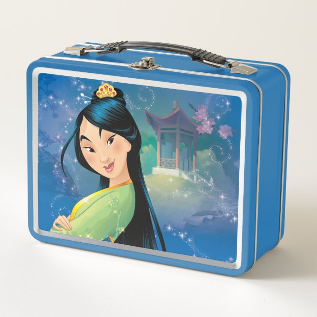 Mulan | Fearless Dreamer Metal Lunch Box (Front)