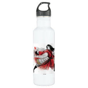 Mulan "Live By Honor" Watercolor 710 Ml Water Bottle