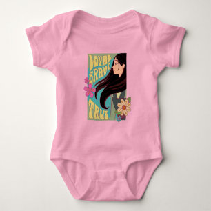 Mulan   Loyal Brave True Baby Bodysuit