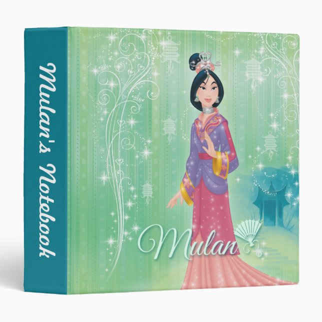 Mulan Princess Binder (Front/Spine)