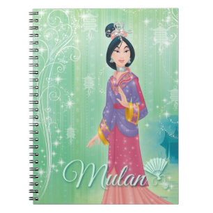 Mulan Princess Notebook