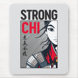 Mulan "Strong Chi" Illustration Mouse Pad
