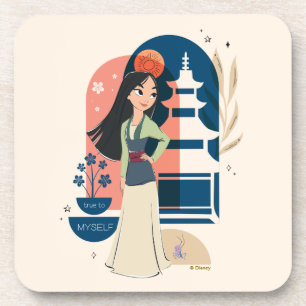 Mulan True to Myself Coaster