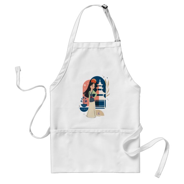 Mulan True to Myself Standard Apron (Front)