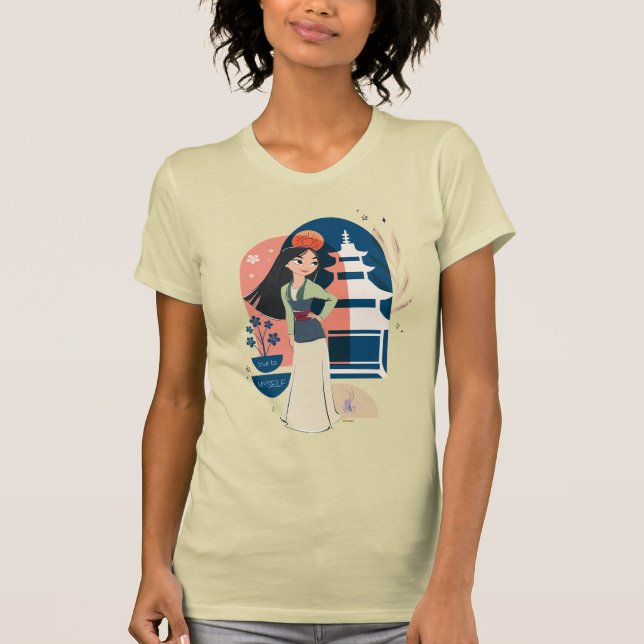 Mulan True to Myself T-Shirt (Front)
