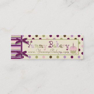 Mulberry Dot Skinny Business Card