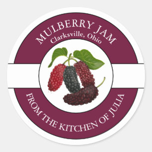 Mulberry Jam Label