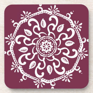 Mulberry Mandala Coaster