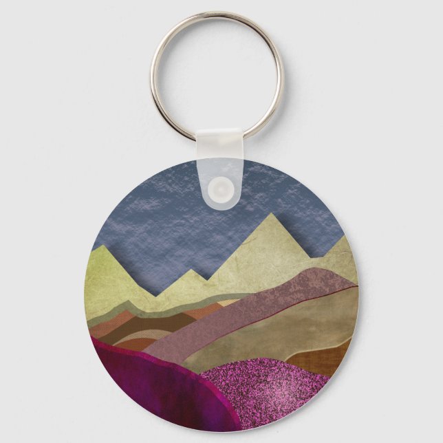 Mulberry Mountains Keychain (Back)