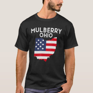 Mulberry Ohio USA State America Travel Ohioan T-Shirt