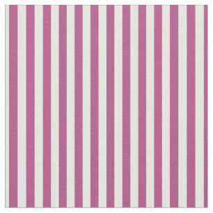 Mulberry Pink & White Stripes Fabric