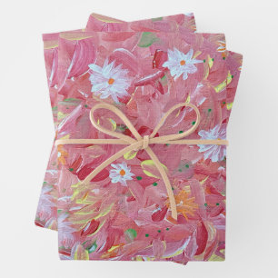 Mulberry Red Wrapping Paper