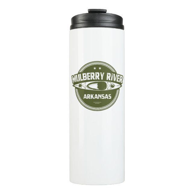 Mulberry River, Arkansas Thermal Tumbler (Front)
