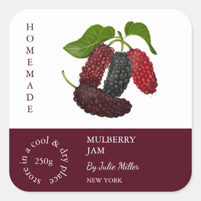 Mulberry Small Business Label (Front)