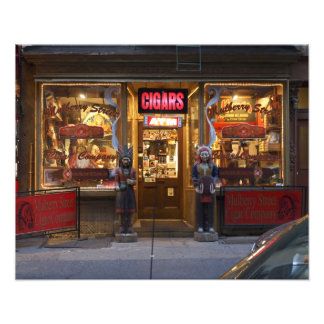 Mulberry Street Cigar Company, Colour Photo Print