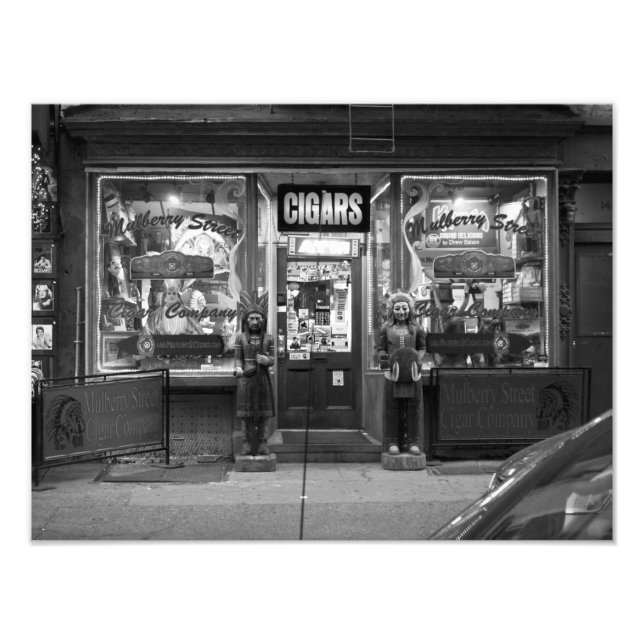 Mulberry Street Cigar Company Photo Print (Front)