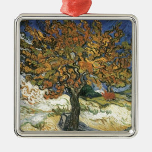 Mulberry Tree by van Gogh Metal Ornament