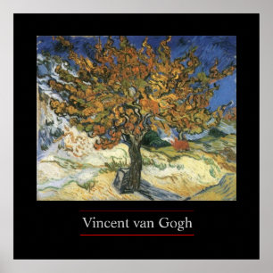 Mulberry Tree by van Gogh Poster Imprimer