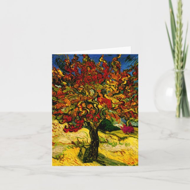 Mulberry Tree Van Gogh Fine Art Card (Front)