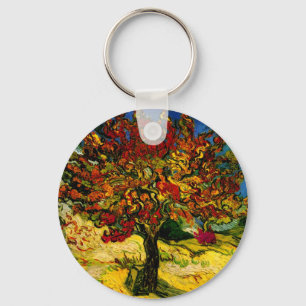 Mulberry Tree Van Gogh Fine Art Keychain