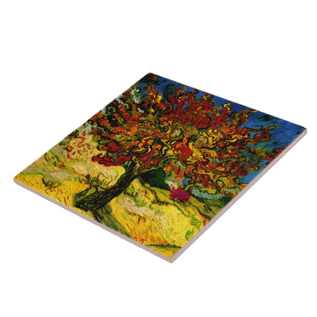 Mulberry Tree Van Gogh Fine Art Tile (Side)