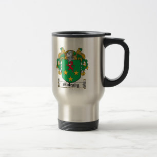 Mulcahy Family Crest Travel Mug