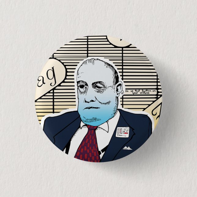 Muldoon Years 1 Inch Round Button (Front)