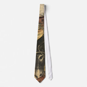 Mule and Plow 1935 Tie
