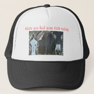 mule cap-customize trucker hat