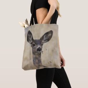 Mule Deer Fawn Tote Bag