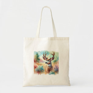 Mule Deer in the Sunlit Grove 120924AREF110 - Wate Tote Bag