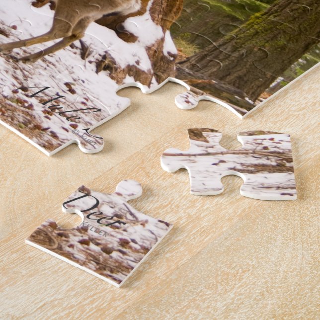 Mule Deer Jigsaw Puzzle (Side)