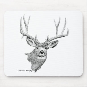 Mule Deer Mouse Pad