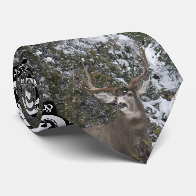 Mule Deer Tie (Rolled)