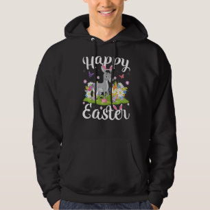 Mule Easter Egg Hunting Floral Mule Easter Sunday Hoodie