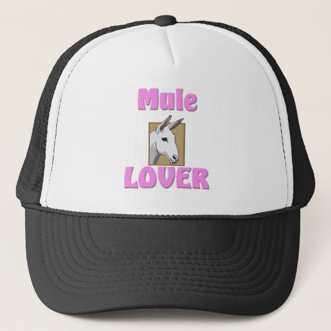 Mule Lover Trucker Hat (Front)