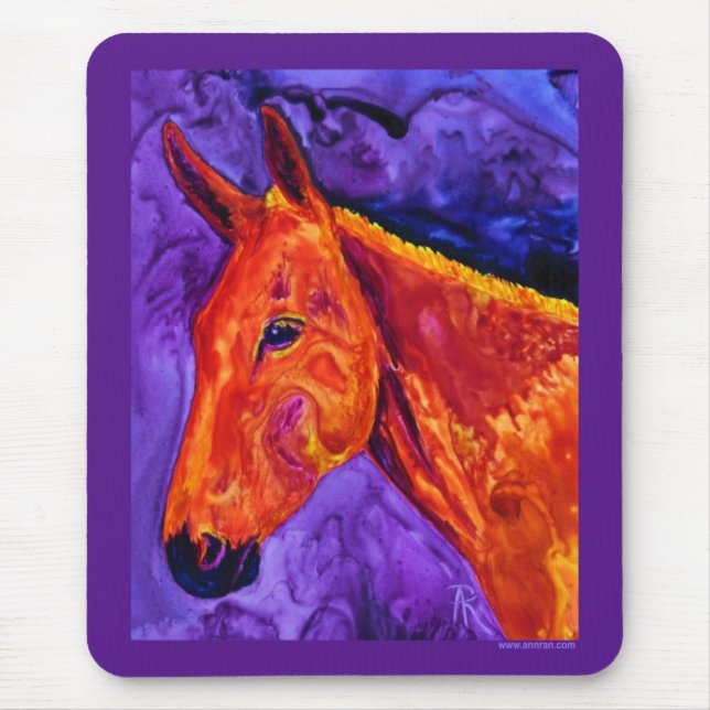 Mule Mousepad - "Rusty" (Front)