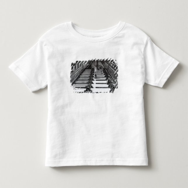 Mule Spinning Toddler T-shirt (Front)