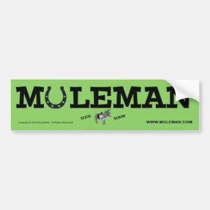 MULEMAN Bumper Sticker