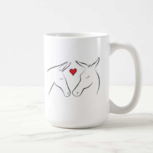 Mules in Love - Mug (Right)