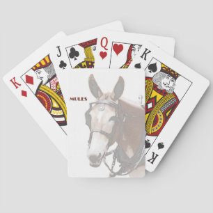 Mules Playing Card