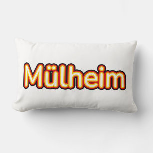 Mülheim Deutschland Germany Lumbar Pillow